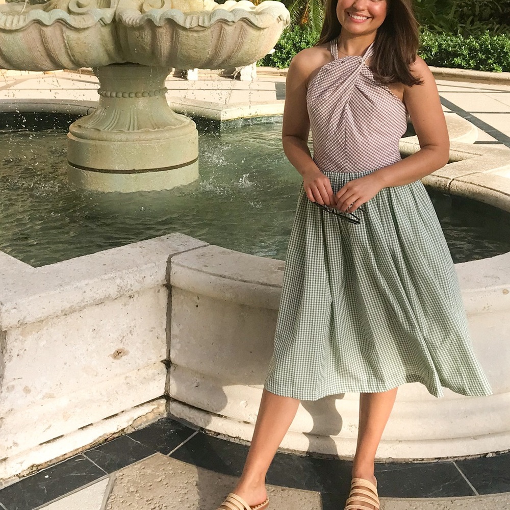 Gal Meets Glam Alma Halter Dress